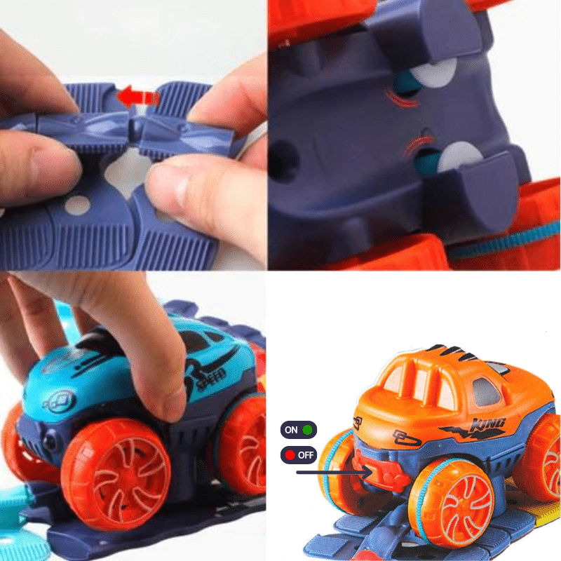 Pista de Carros de Corrida Flexível Zero Gravidade (Brinquedo Para