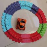 Pista de Carros de Corrida Flexível Zero Gravidade (Brinquedo Para Crianças Acima de 3 Anos)