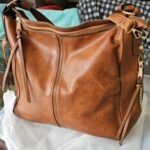 Bolsa Feminina de Ombro ou Transversal Grande Couro Vintage Realer®